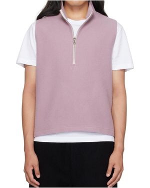 Rier Fleece City Vest - Purple