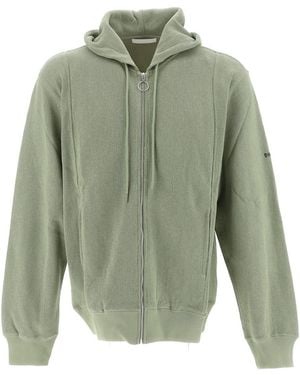 Helmut Lang Long Sleeved Hooded Jacket - Green