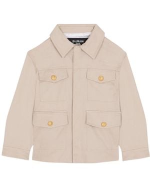 Balmain Cargo Jacket - Natural