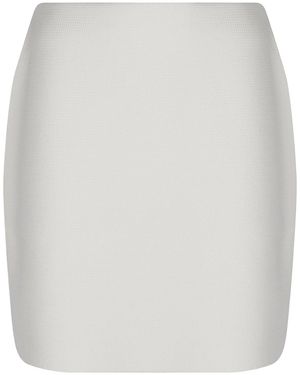Fabiana Filippi Wool Skirt - White