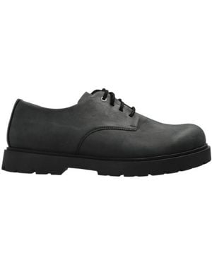 Birkenstock Lace-Up Business Casual Shoes - Black