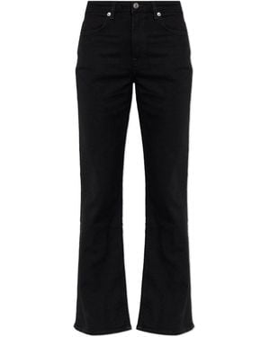 Samsøe & Samsøe Button-Fastening Jeans - Black