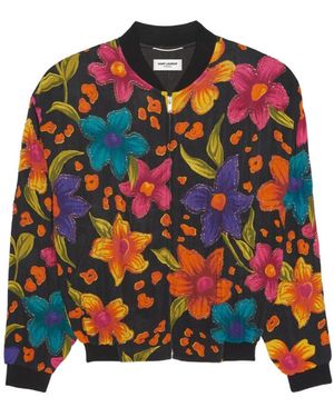 Saint Laurent Teddy Jacket - Orange