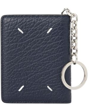 Maison Margiela Card Holder Clip 2 Keyring - Blue