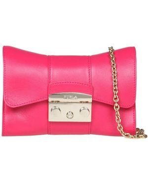 Furla Metropolis Remix Mini Shoulder Bag - Pink