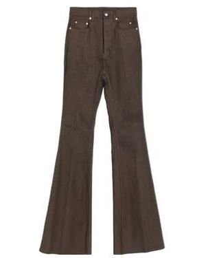 Rick Owens Straight-Leg Jeans - Brown