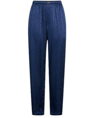 Balenciaga Casual Trousers - Blue