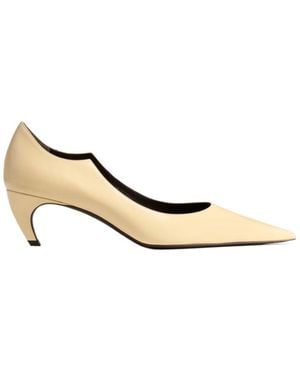 KHAITE Valerie Low Pump - Natural