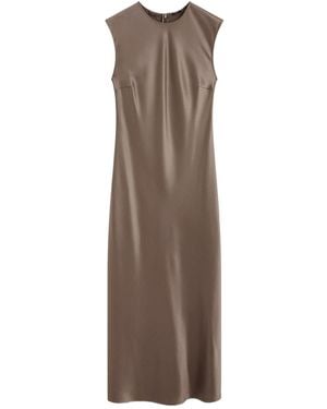 JOSEPH Garnier Midi Dress - Brown