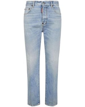 DSquared² 642 Straight-Leg Jeans - Blue