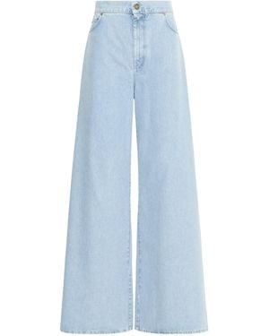 Max Mara Wide-Leg Jeans - Blue