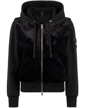 Moose Knuckles Rosylyn Bunny Hoodie - Black