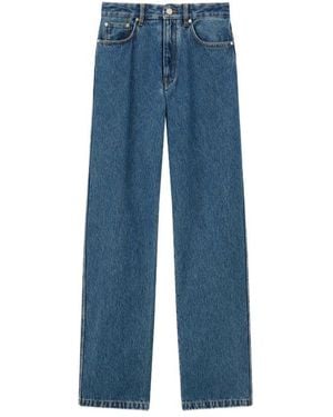JOSEPH Zamtam Wide-Leg Jeans - Blue