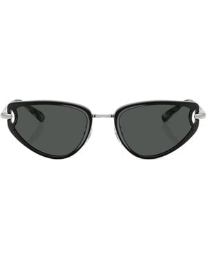Tory Burch Geometric Sunglasses - White