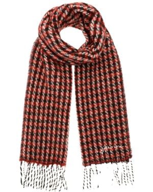 【関税&送料込】Ganni Plaid Scarf Ganni Scarves and mufflers for Women | Online Sale up to 70