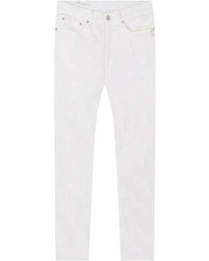 Acne Studios Belt Loop Jeans - White