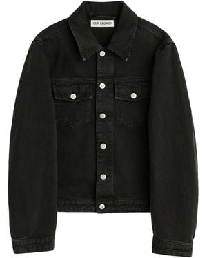 Our Legacy Point-Collar Jacket - Black
