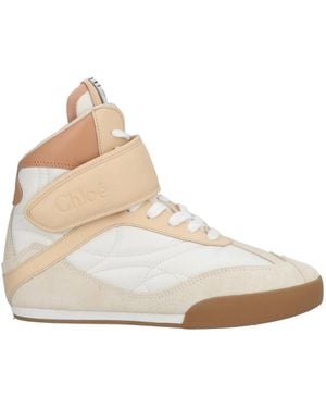Chloé Sand Sneakers Leather - Natural