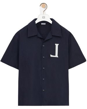 Loewe Short Sleeve Shirt - Blue