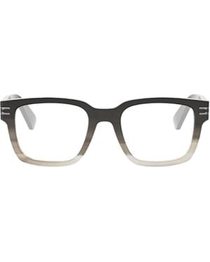 BVLGARI Bulgari Rectangular Frame Glasses - Metallic
