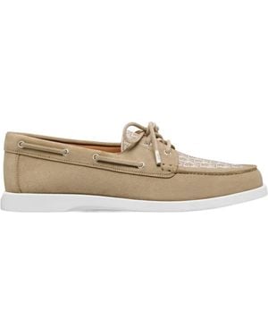 Dior Granville Boat Shoe - White