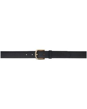 A.P.C. Leather Belt - White