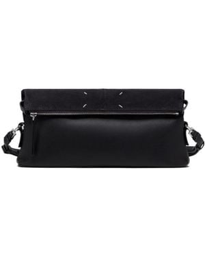 Maison Margiela 5Ac Soft Leather Shoulder Bag - Black