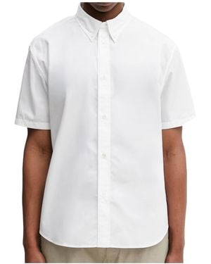 KENZO Button-Down Short-Sleeve Shirt - White