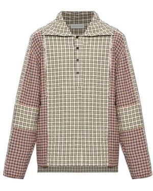 Dries Van Noten Long Sleeve Shirt - Grey