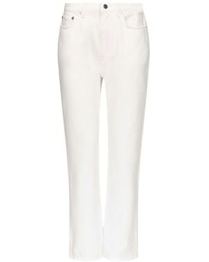 Loulou de Saison Belt Loop Casual Trousers - White