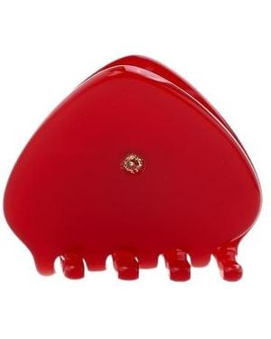 Etro Logo Hairpin - Red