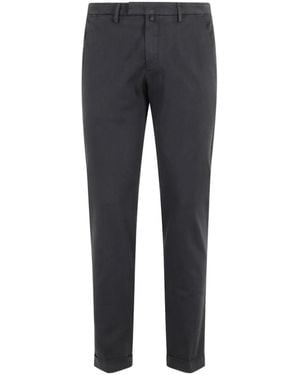 Briglia 1949 Casual Pants With Belt Loops - Blue