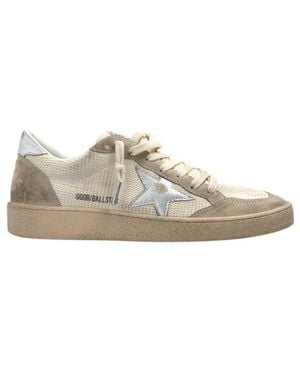 Golden Goose Ball Star Star-Patch Sneakers - White