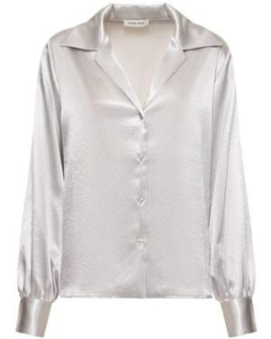 Anine Bing Mylah Shirt - Grey
