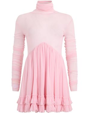 Philosophy Di Lorenzo Serafini Long-Sleeved Dress - Pink