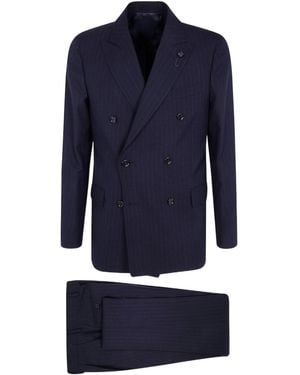 Lardini Long-Sleeve Suit Set - Blue
