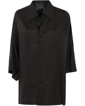 Ziggy Chen Long-Sleeved Shirt - Black