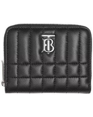Burberry Lola Quilted Mini Wallet - Black