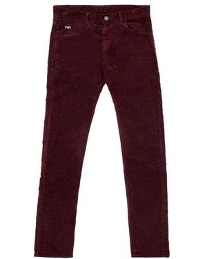 Emporio Armani Logo Jeans - Red