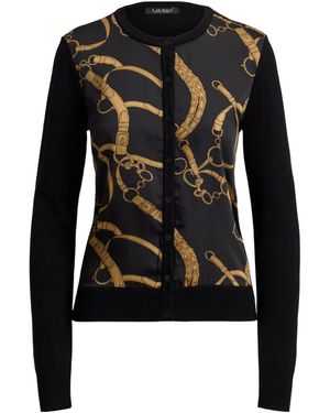 Ralph Lauren Full-Length Cardigan - Black