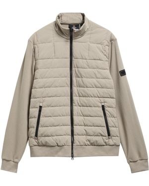 Barbour Hybrid Quilted Jacket - Natural