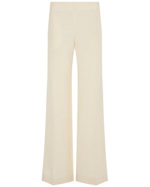 The Row Foulard Trousers - White