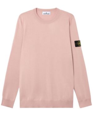 Stone Island Regular -Fit Crewneck Sweater - Pink