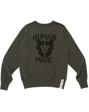 Human Made Long Sleeve Sweatshirt - Green