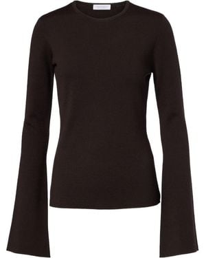 Gabriela Hearst Long-Sleeved Top - Black