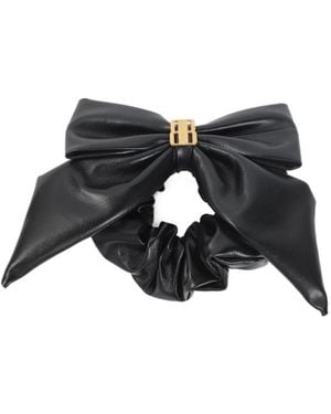 Balenciaga Clemence Xl Scrunchie - Black