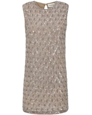 P.A.R.O.S.H. Sequined Mini Dress - Brown