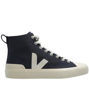 Veja Logo Board Shoes - Black
