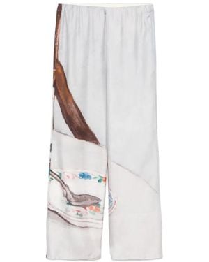 Nanushka Milon Flared Pants - White