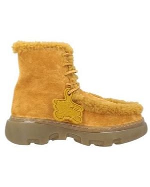 Burberry Ankle Boots - Yellow